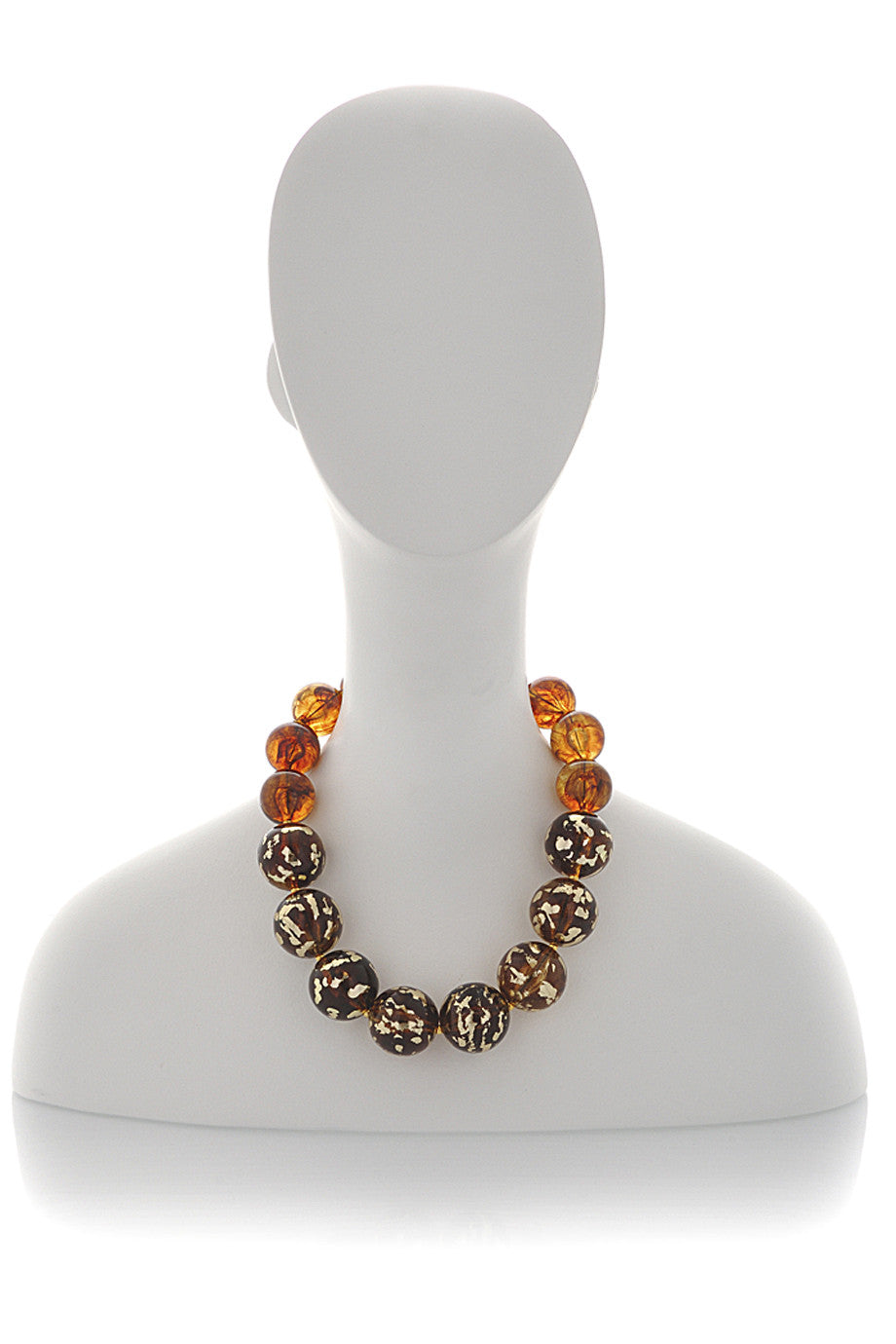 Καφέ Κολιέ Ταρταρούγα - Kenneth Jay Lane | Κοσμήματα