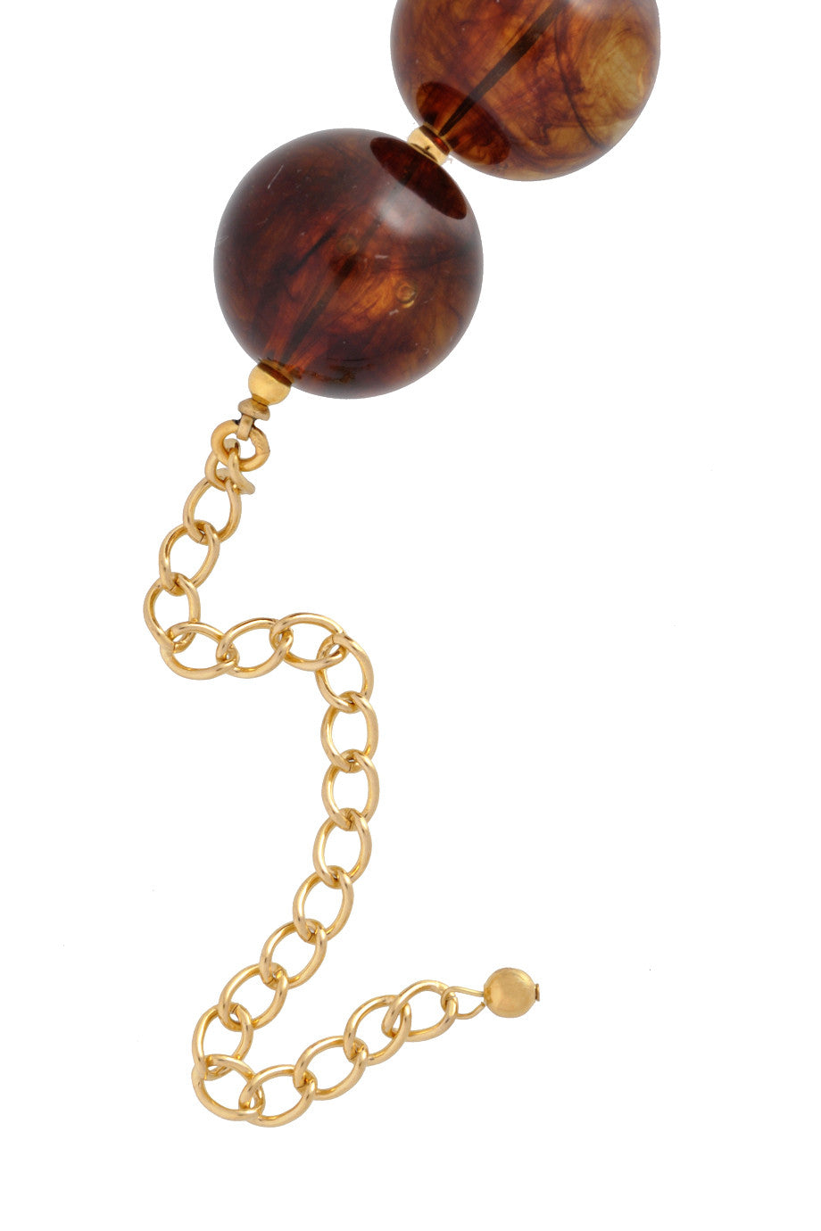 Χρυσό Κολιέ με Χάντρες - Kenneth Jay Lane | Κοσμήματα