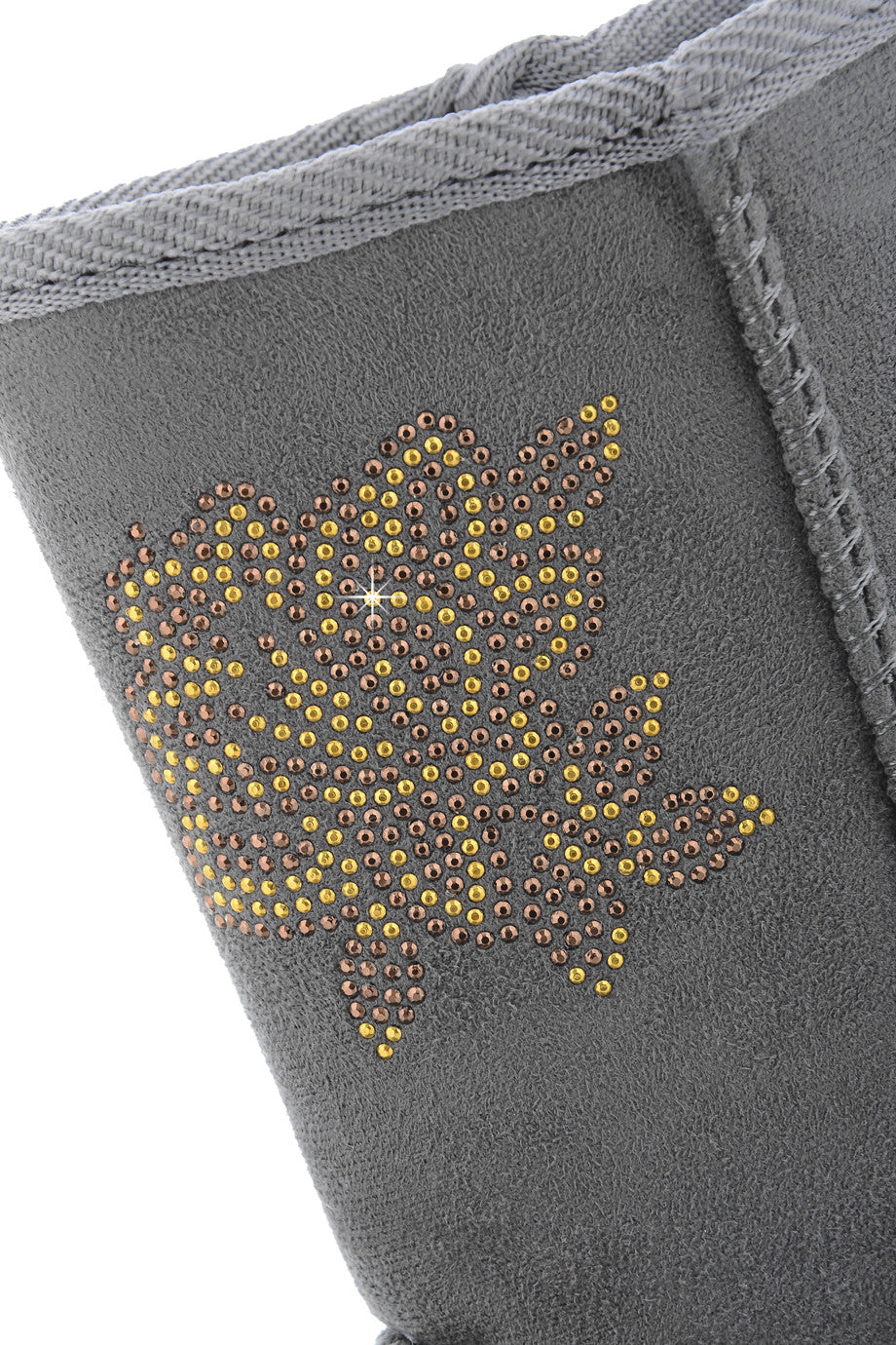 Γκρι Σουέντ Γούνινες Μπότες | Γυναικεία Παπούτσια