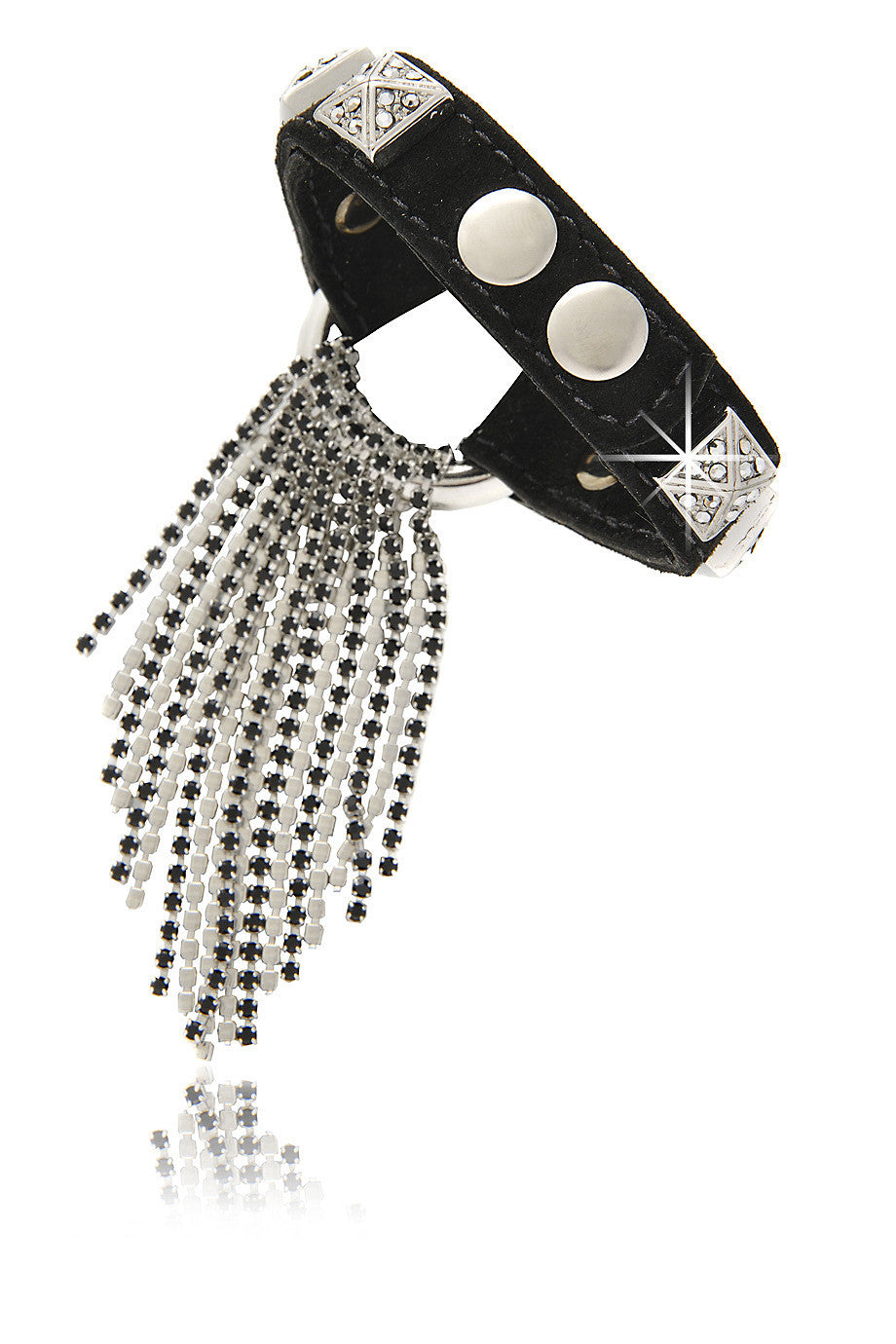 Μαύρο Δερμάτινο Βραχιόλι - lk Designs | Κοσμήματα