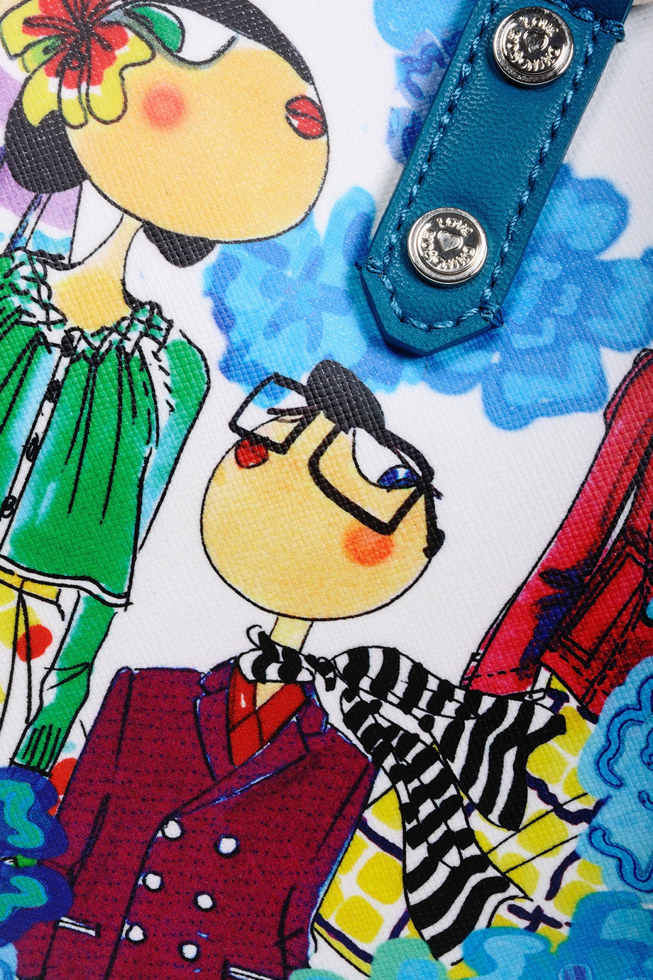 FASHION WORLD Blue Boulet