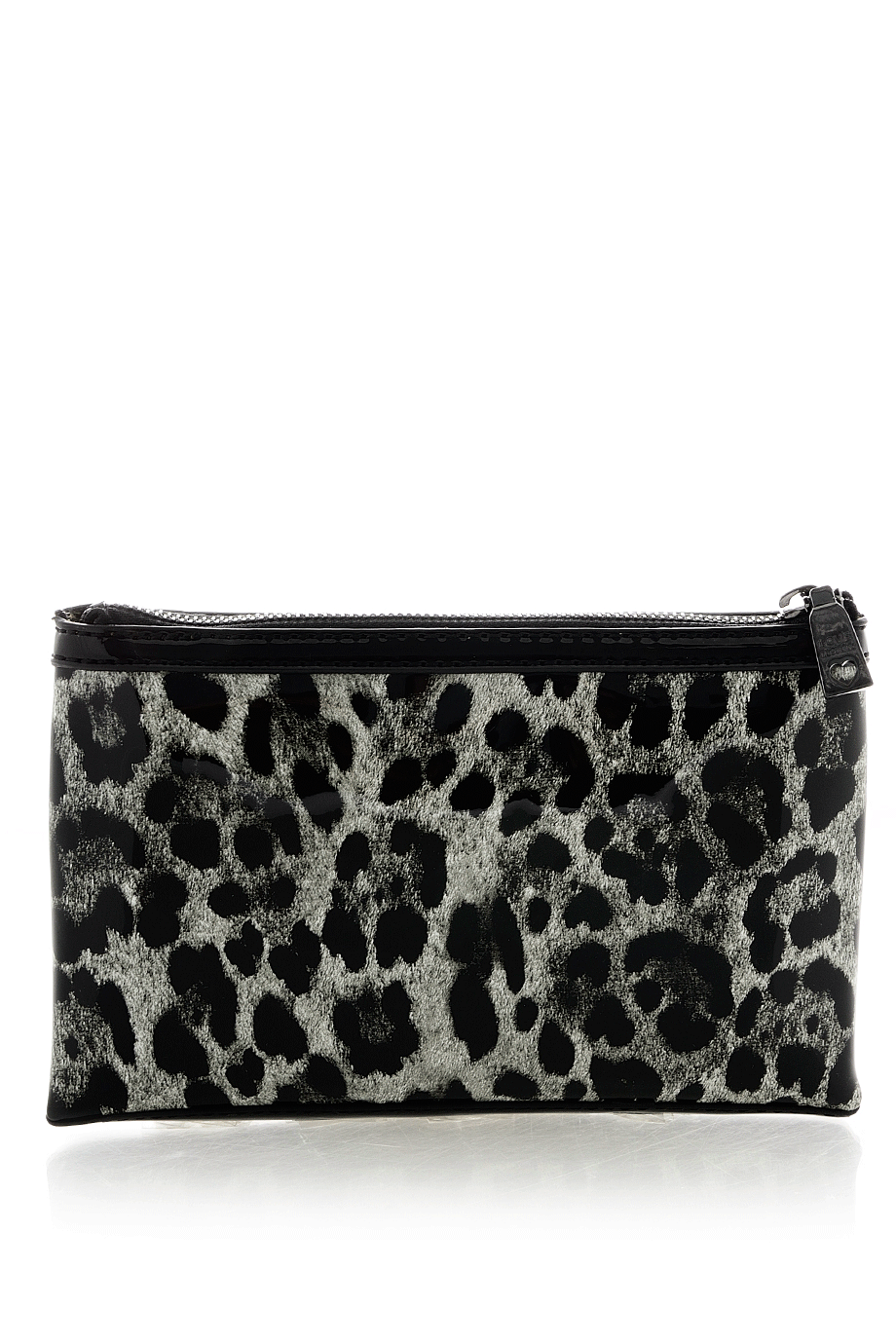 Ασπρόμαυρο Τσαντάκι Καλλυντικών - Love Moschino | Γυναικεία Πορτοφόλια