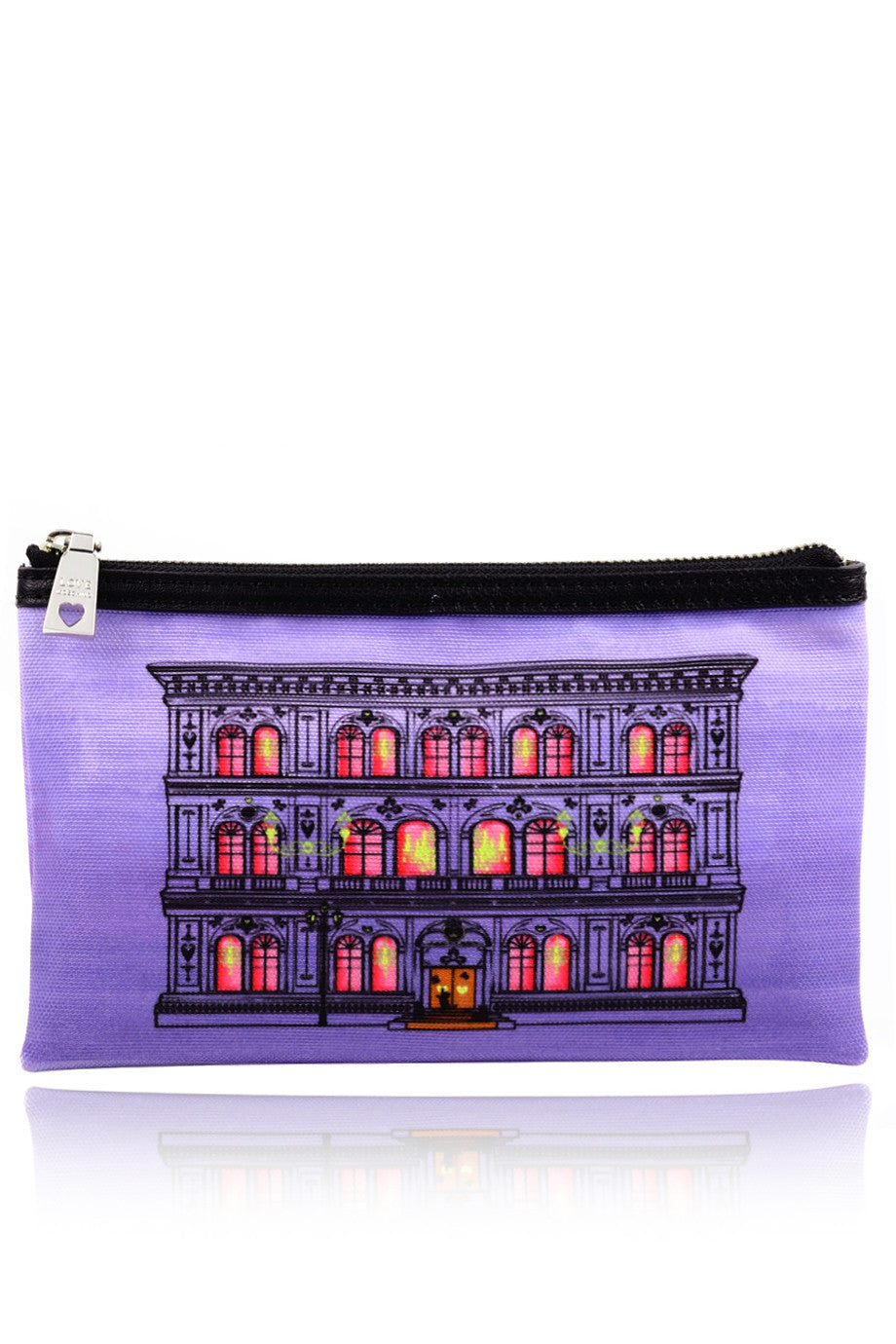 Μοβ Τσαντάκι Καλλυντικών - Love Moschino | Γυναικεία Πορτοφόλια