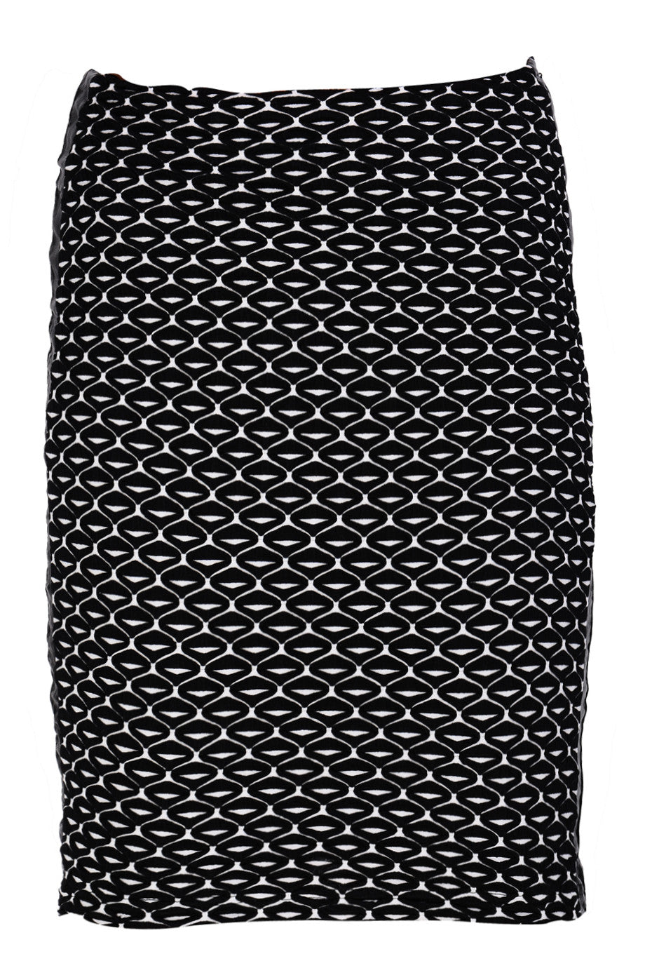 Ασπρόμαυρη Ελαστική Φούστα | Φούστες
