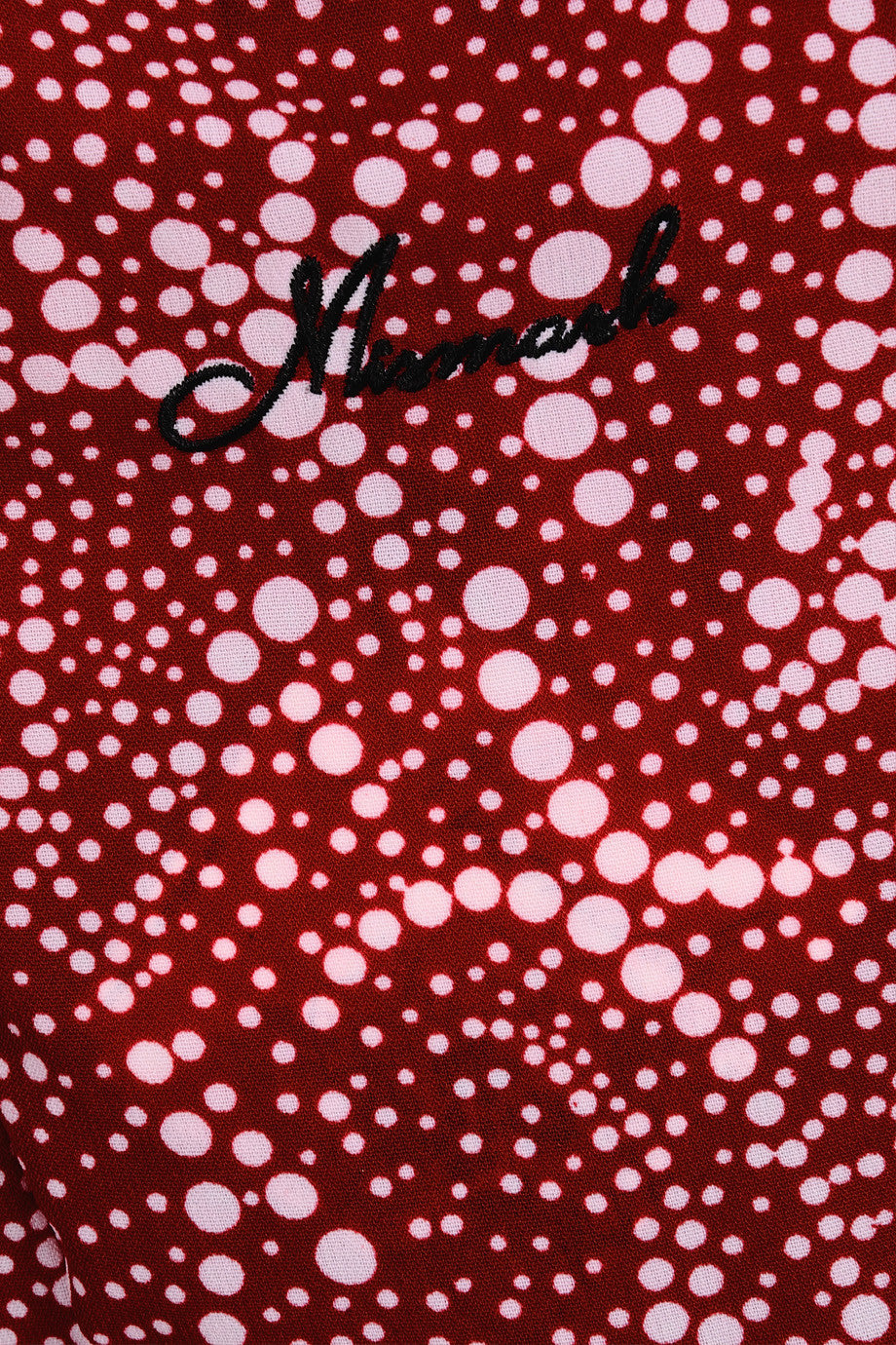 Μπορντό Φόρεμα με Σχέδια | Φορέματα - Mismash