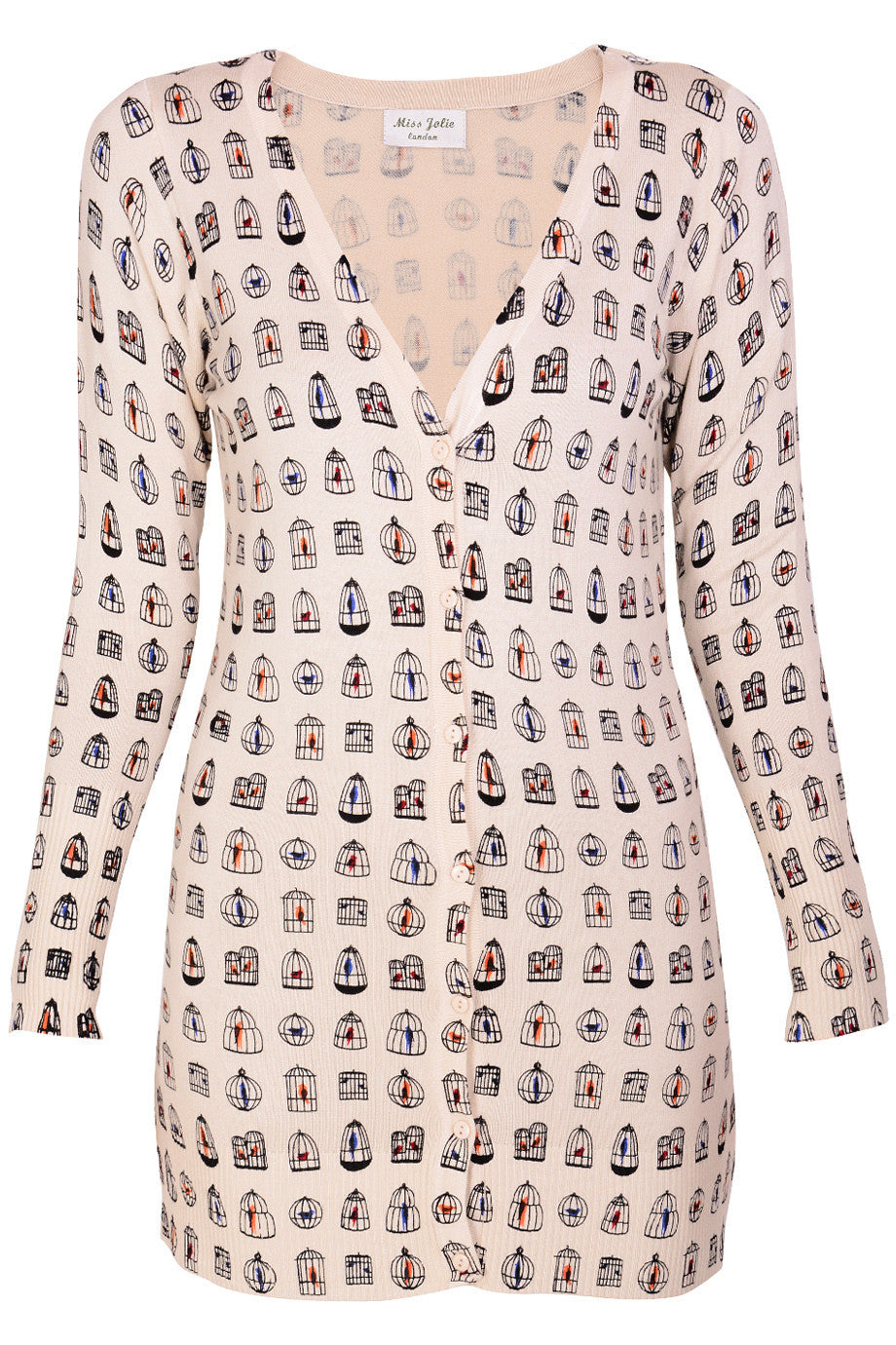 Μακριά Ζακέτα με Σχέδια | Γυναικεία Ρούχα