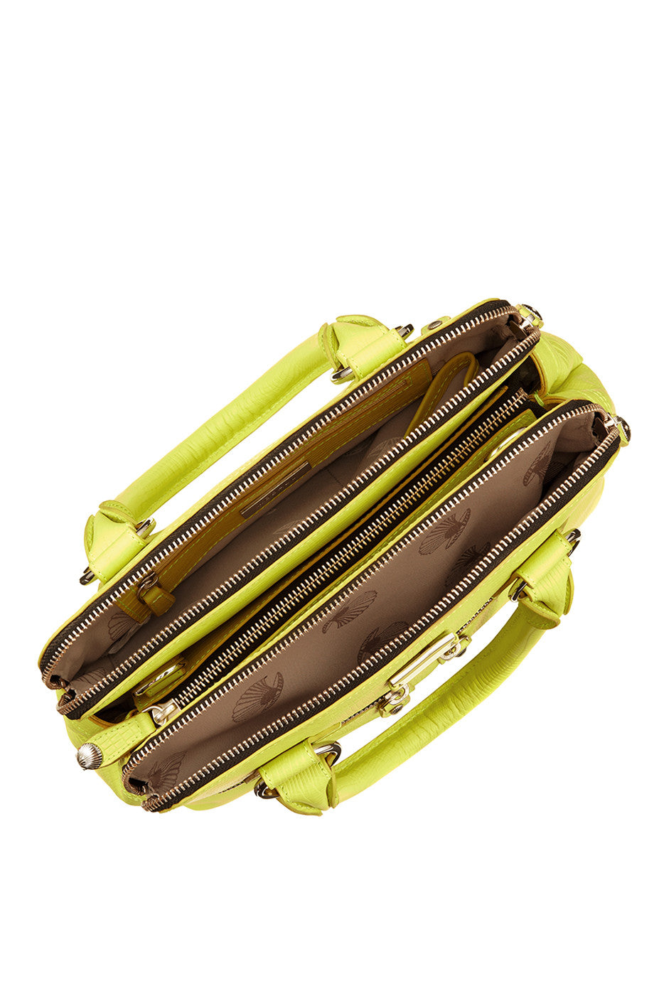 PIPPA Lemon Leather Crossbody Bag