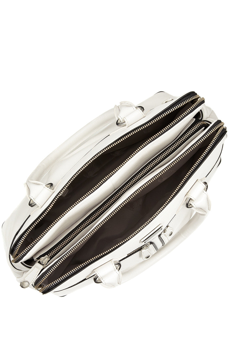 PIPPA White Leather Bag