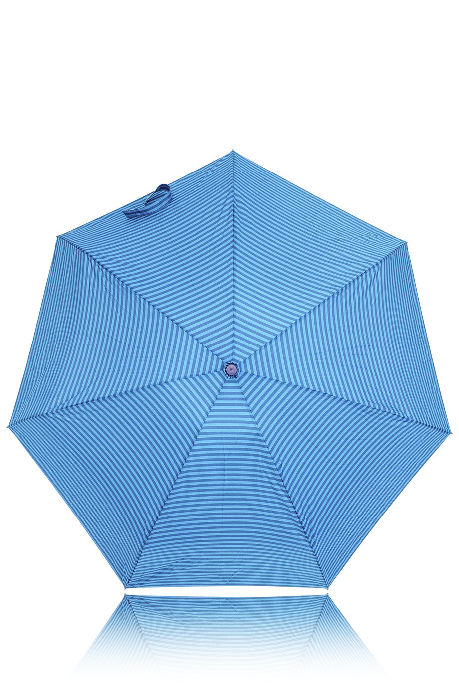 Μπλε Ριγέ Ομπρέλα - Morellini | Γυναικείες Ομπρέλες