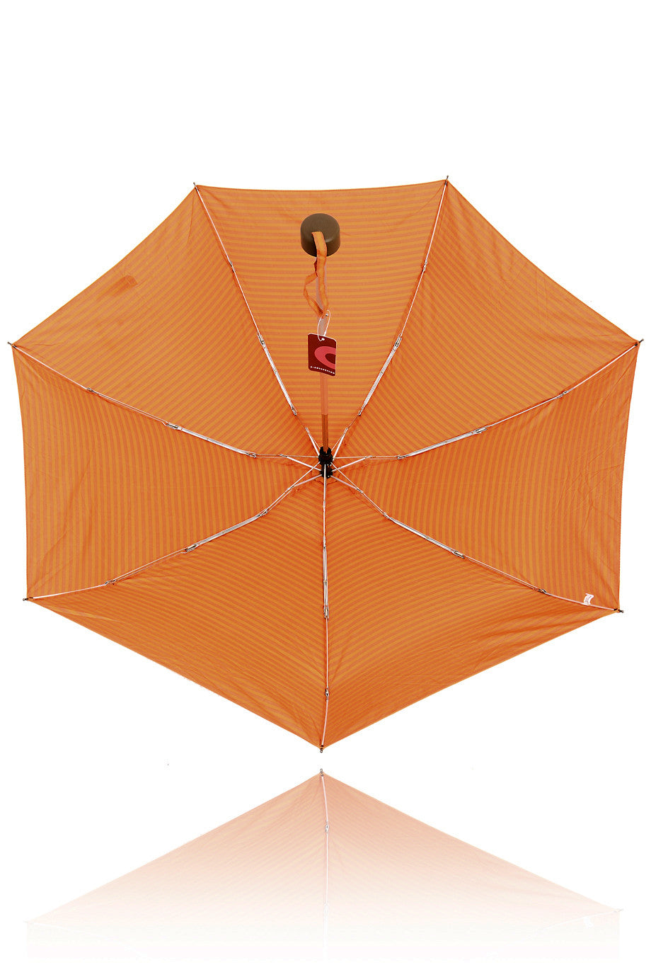 Πορτοκαλί Ριγέ Ομπρέλα - Morellini | Γυναικείες Ομπρέλες