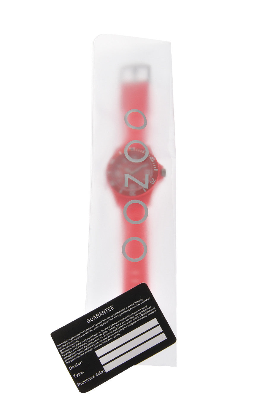 FLUO Pink Fluorescent Watch