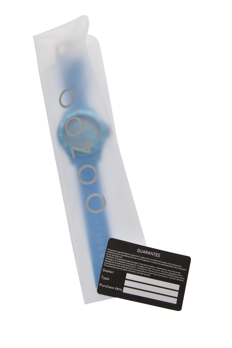 OOZOO FLUO BLUE Silicone Watch