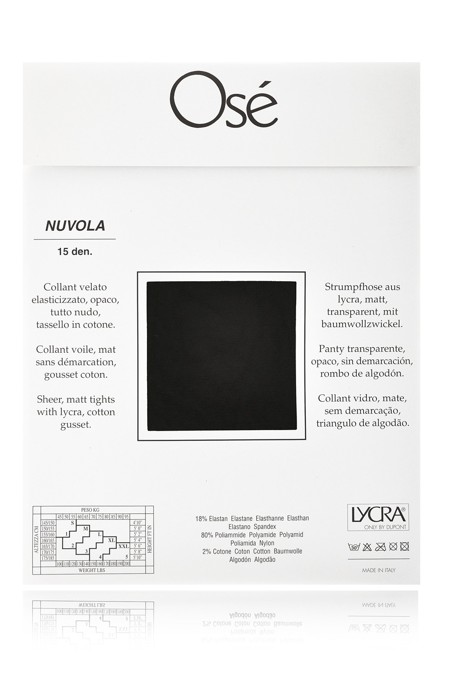 OSE NUVOLA 15 Διάφανο Καλσόν