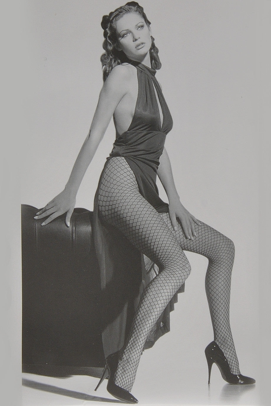 OSE TIFFANY Δικτυωτό Μαύρο Καλσόν