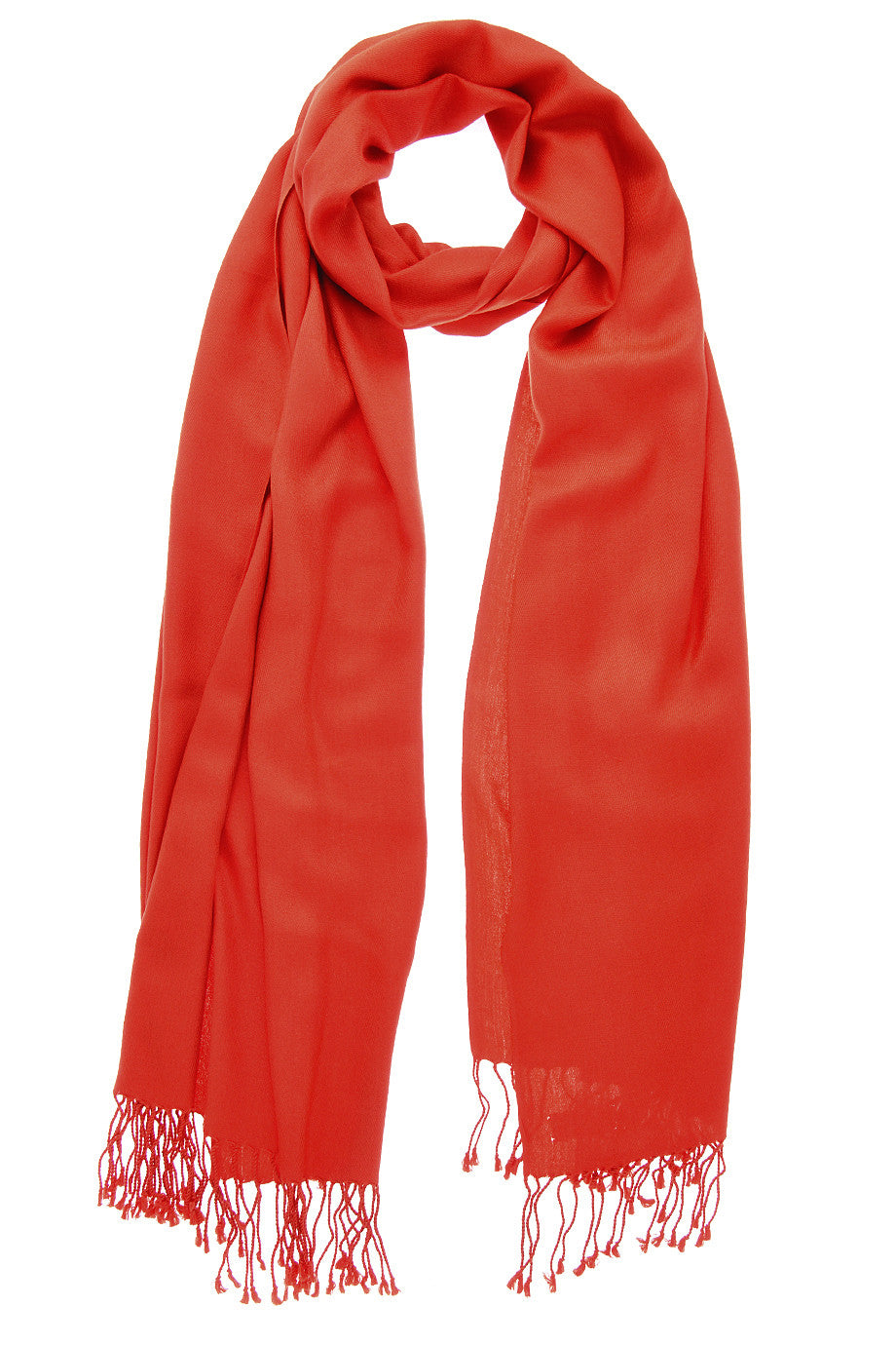 MAYA Dark Orange Scarf