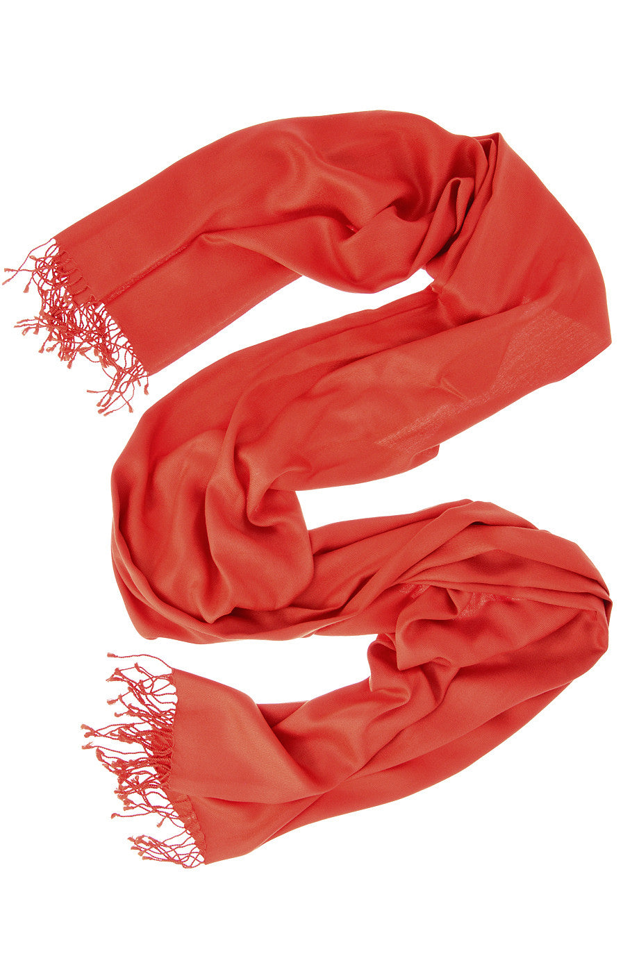 MAYA Dark Orange Scarf