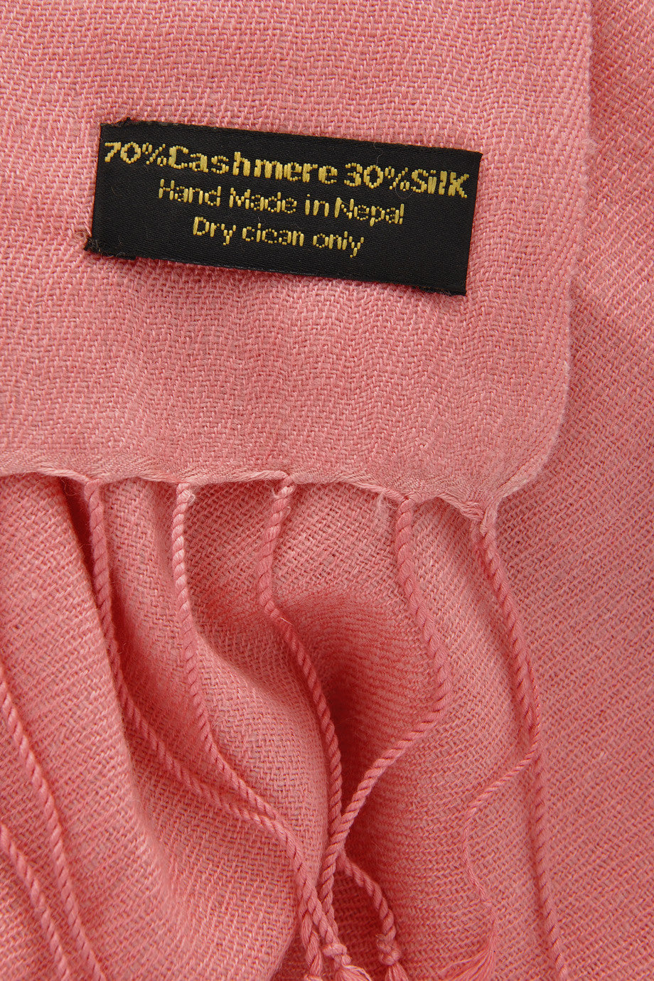 SHERPA Salmon Cashmere Pashmina