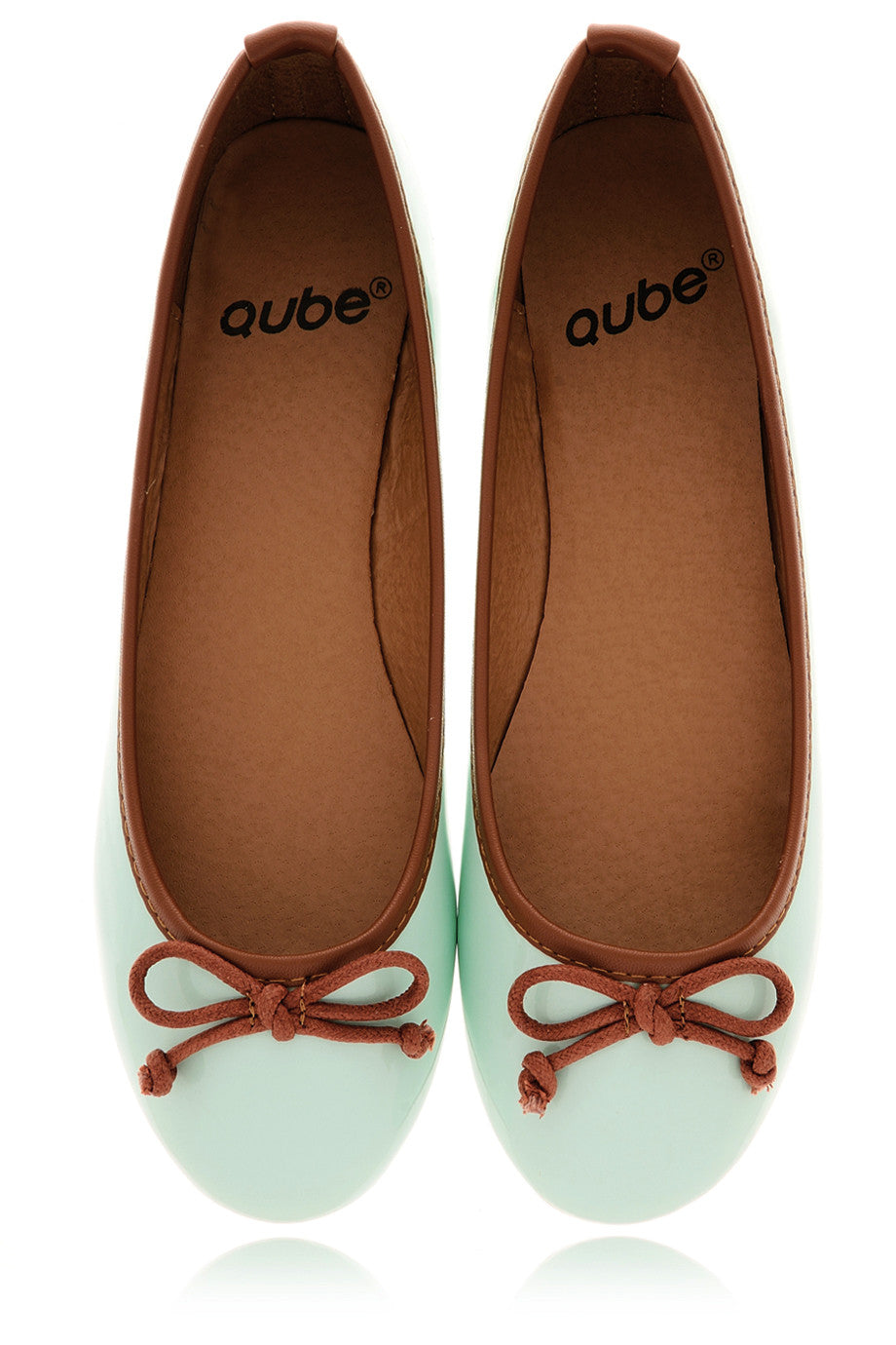 Λουστρίνι Μπαλαρίνες σε Ανοιχτό Πράσινο | Γυναικεία Παπούτσια