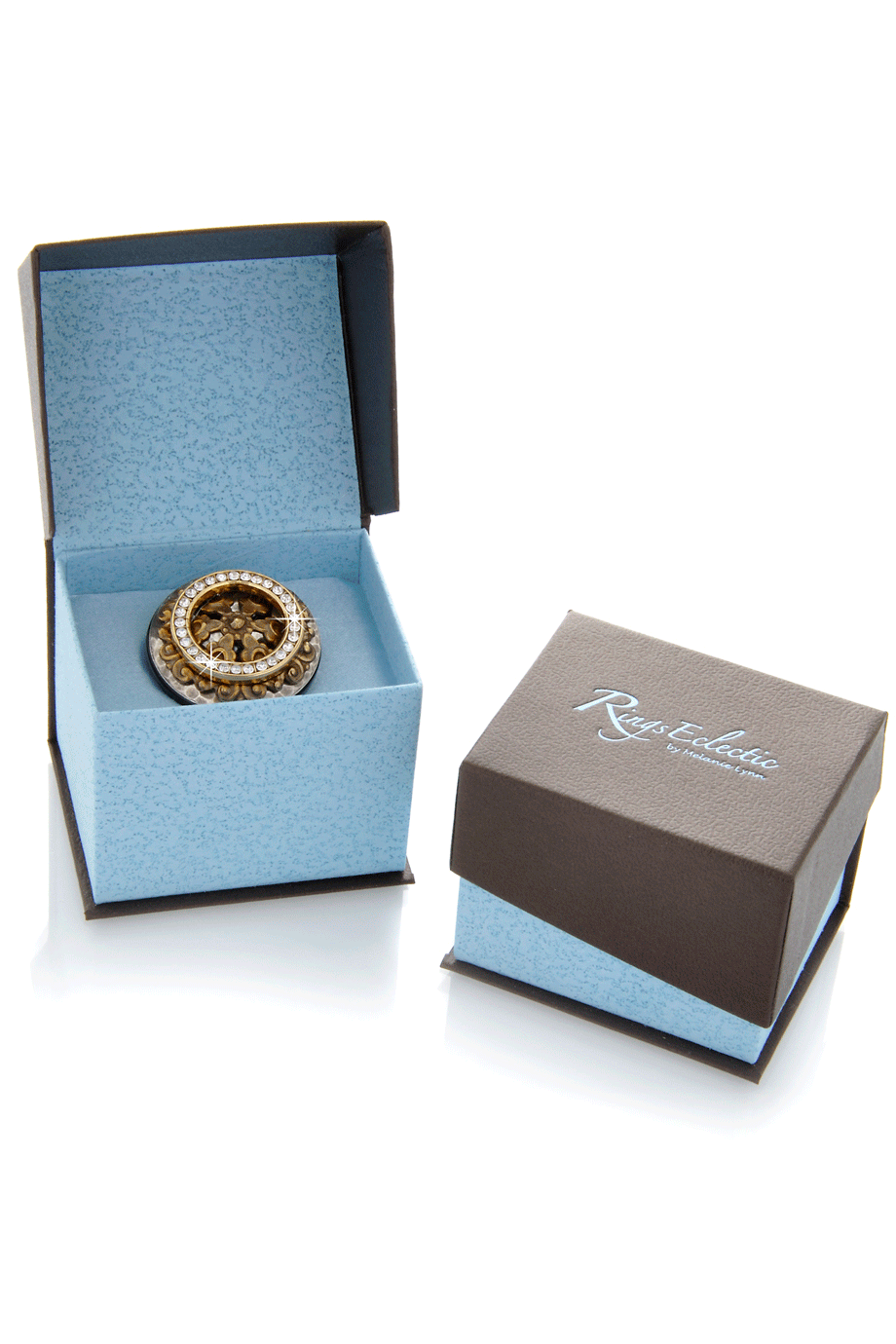 Archaic Καφέ Μπρονζέ Δαχτυλίδι - Ringseclectic | Κοσμήματα Δαχτυλίδια | Archaic Brown Bronze Ring