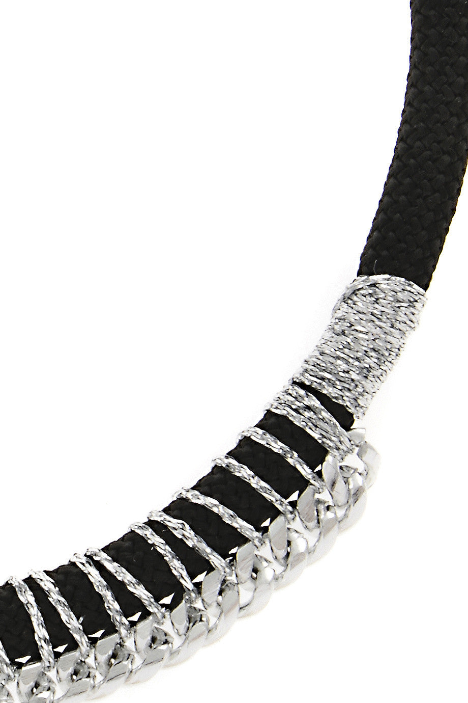 Μαύρο κολιέ με Αλυσίδα | Κοσμήματα