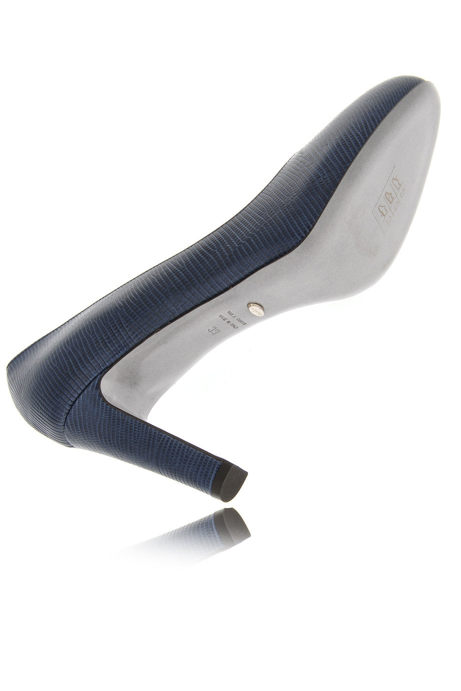 Μπλε Δερμάτινες Γόβες - Sergio Rossi | Γυναικεία Παπούτσια