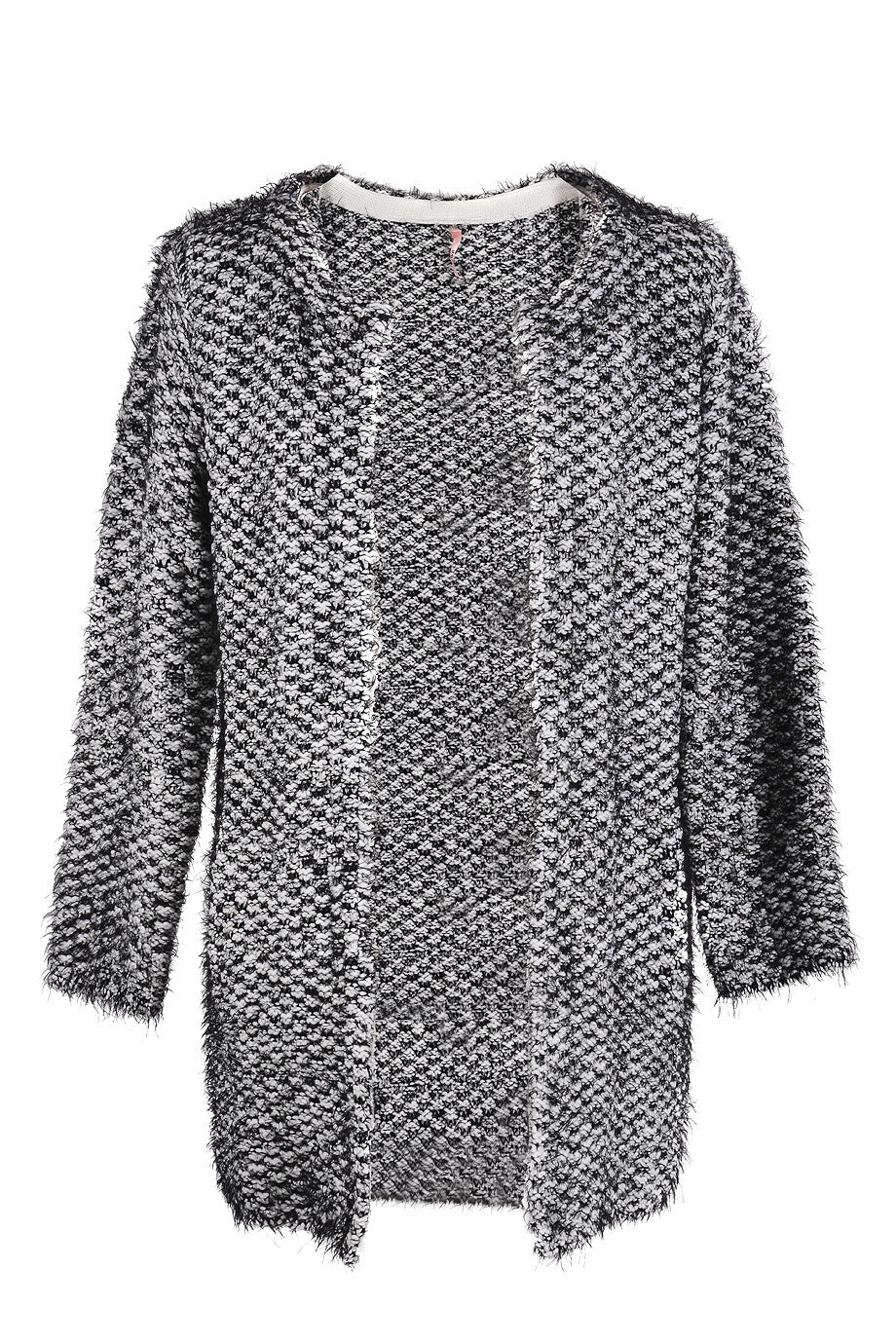 Μαυρόασπρη Πλέκτη Ζακέτα | Γυναικεία Ρούχα