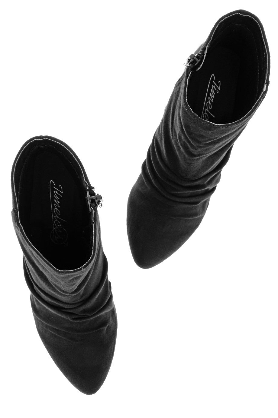 Μαύρα Καστόρινα Μποτάκια | Γυναικεία Παπούτσια