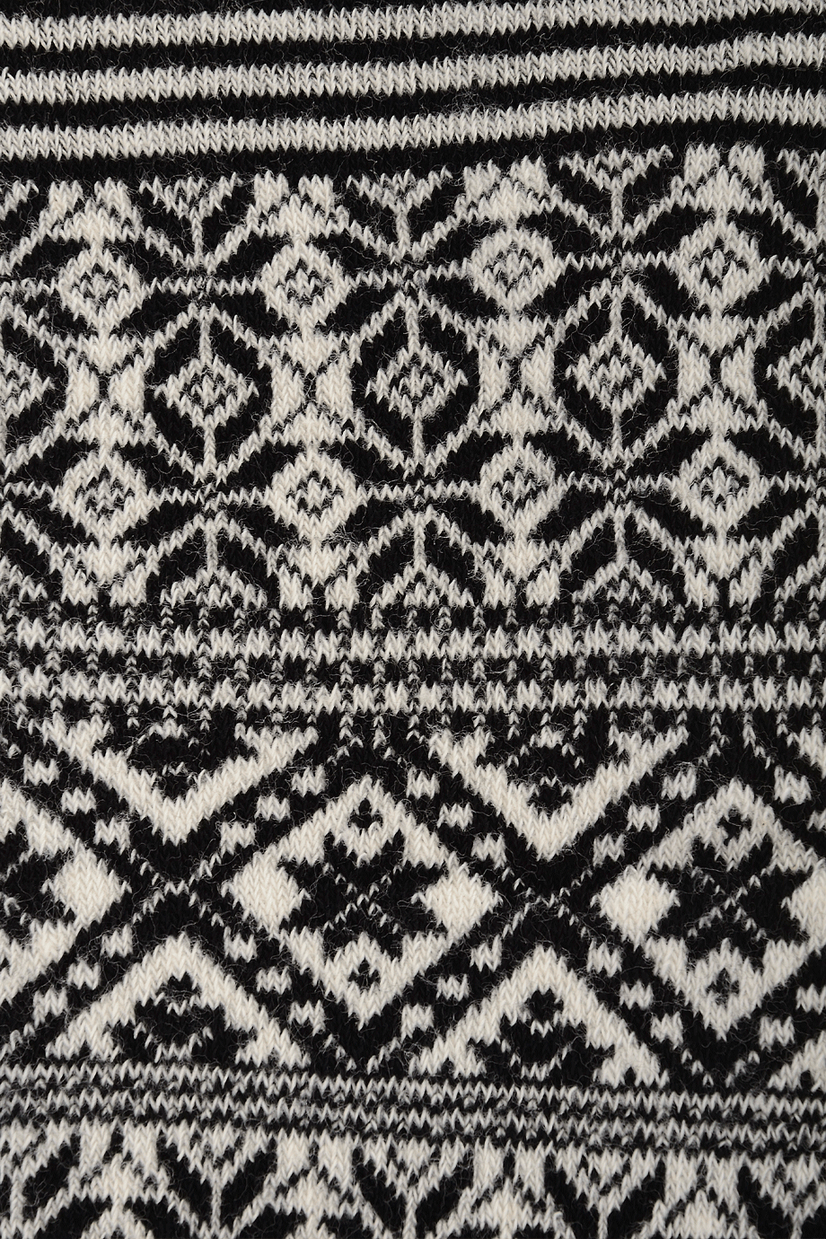 Λευκό Καλσόν με Μαύρο Σχέδιο | Καλσόν - TRASPARENZE