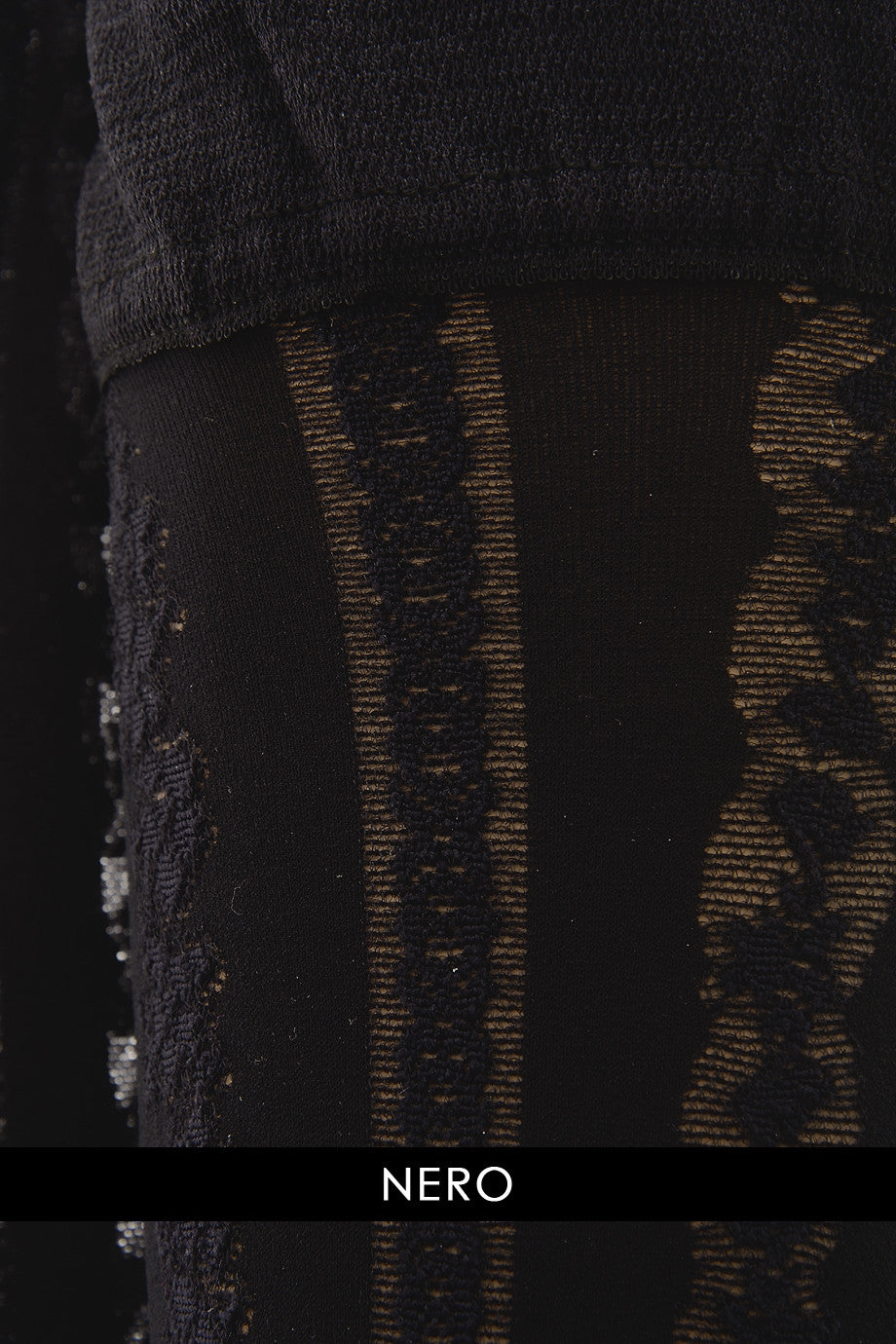 TRASPARENZE FINDAL Μαύρες Καλτσοδέτες Δαντέλα