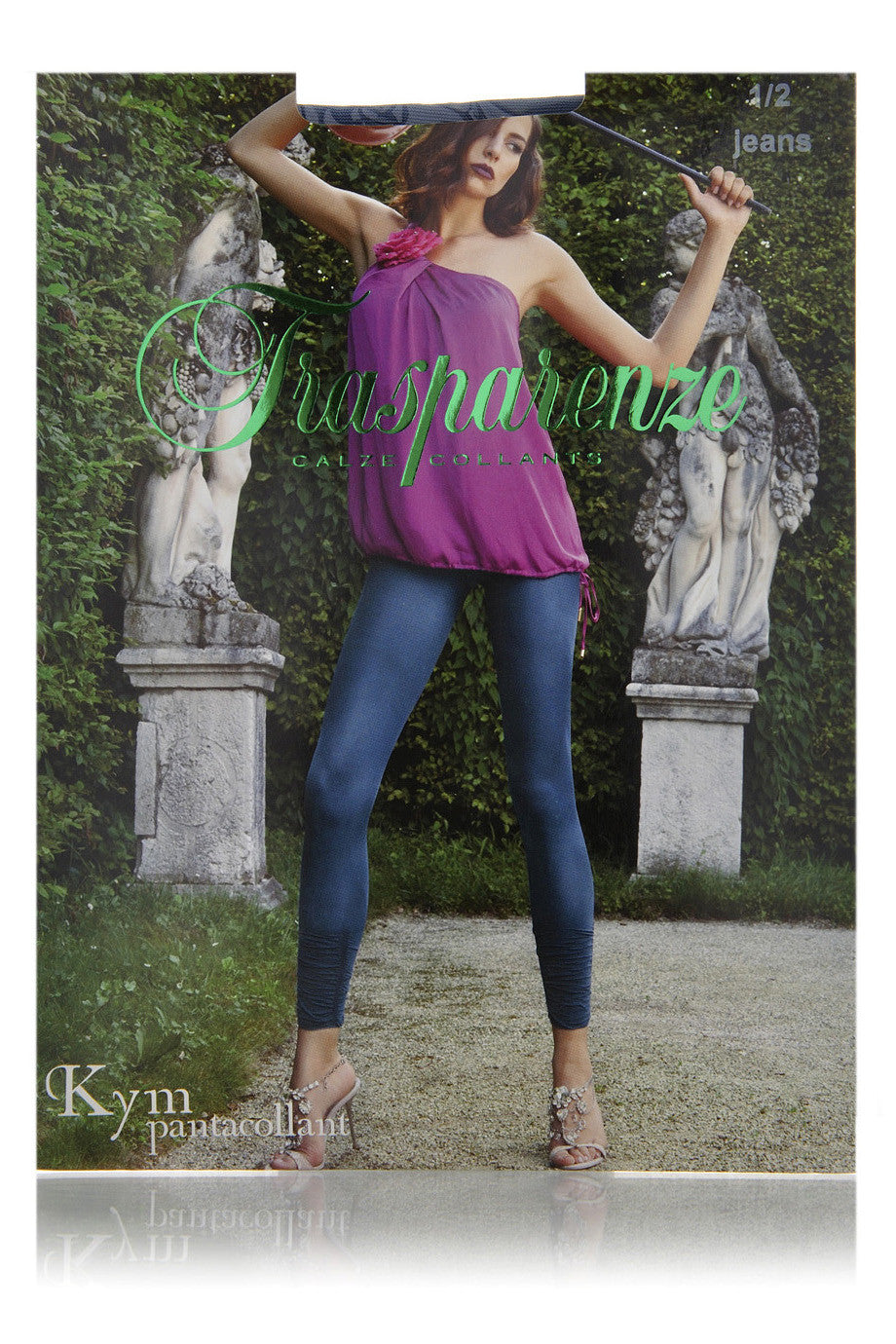 TRASPARENZE KYM Μπλε Τζιν Κολάν