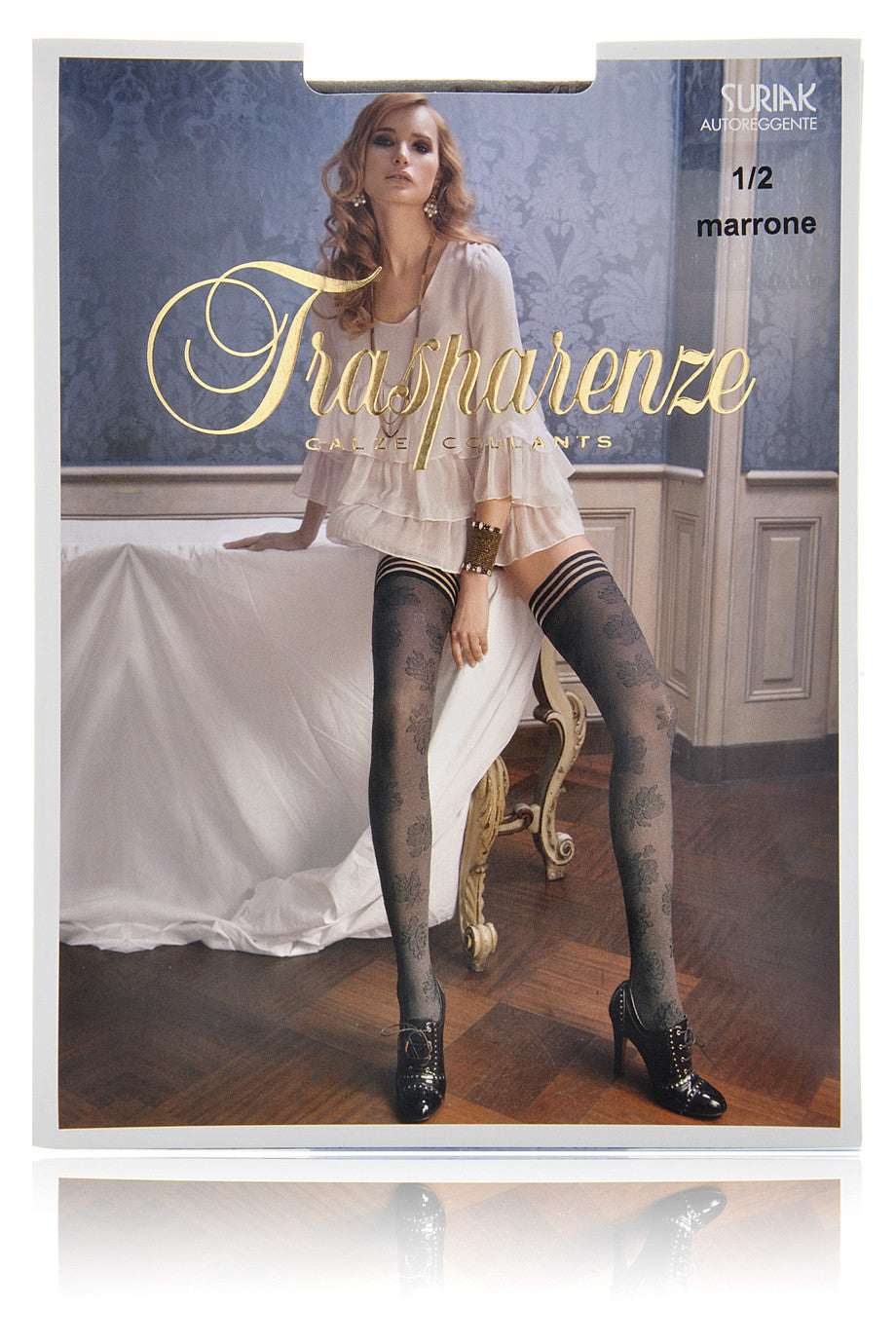 TRASPARENZE SURIAK Σκούρες Καφέ Καλτσοδέτες