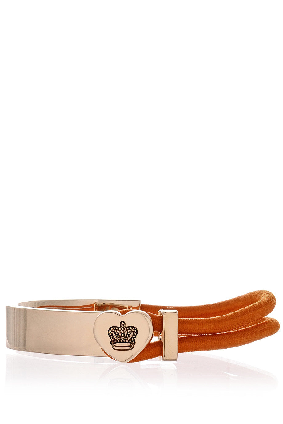 Πορτοκαλί Χρυσό Βραχιόλι - Zircomania | Κοσμήματα