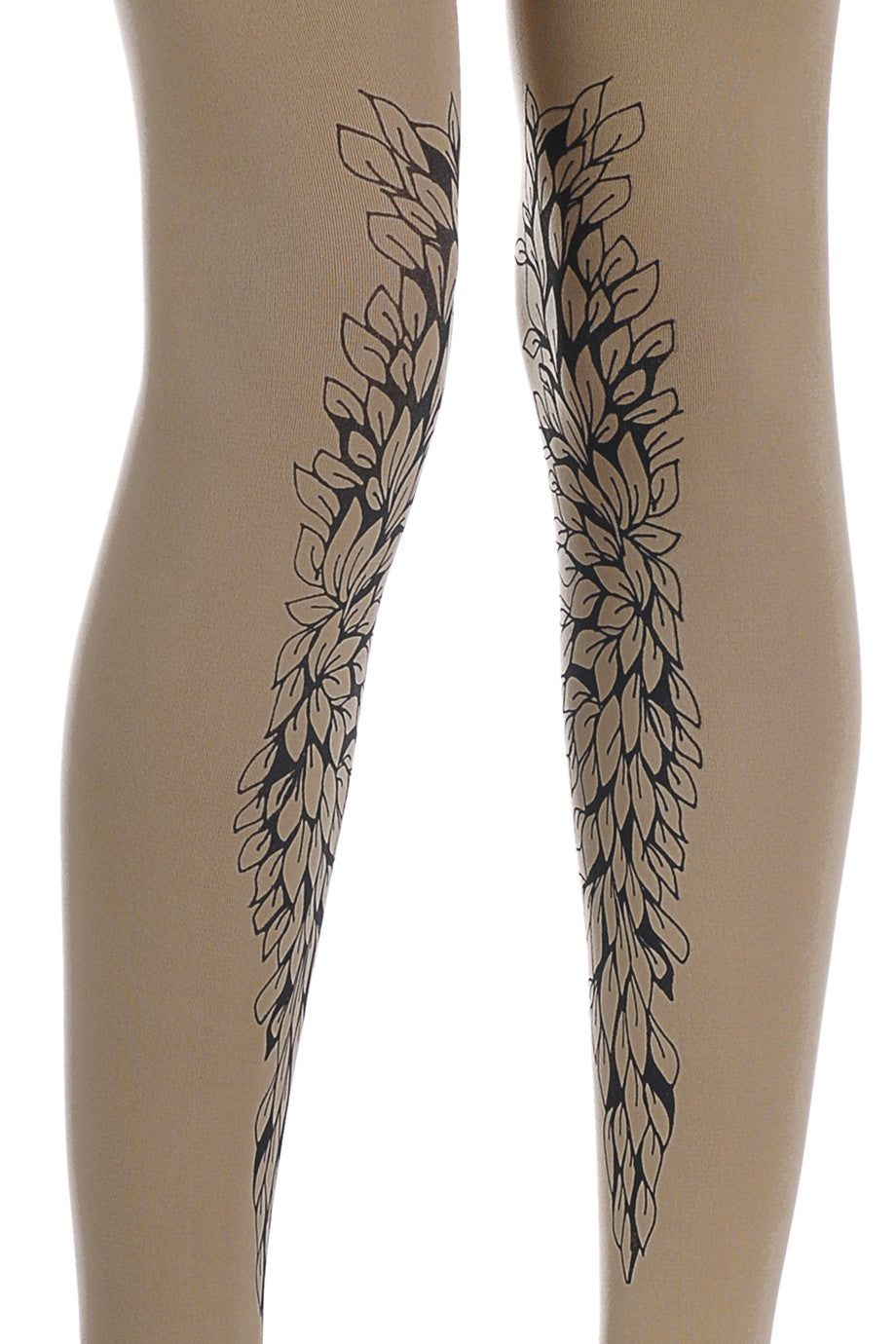 ZOHARA LEAVES Μπεζ Καλσόν