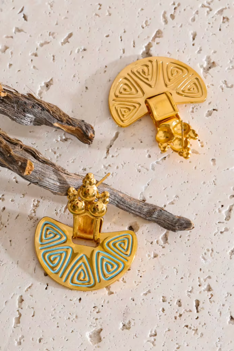 Aegira Χρυσά Σκουλαρίκια | Σκουλαρίκια - Earrings | Aegira Gold Earrings