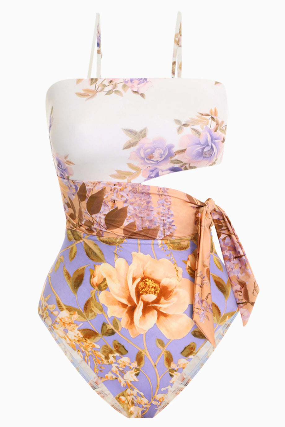 Fioraluna Ολόσωμο Μαγιό και Παρεό Σετ | Μαγιό - Ολόσωμα - Swimwear One Piece | Fioraluna One Piece Swimsuit and Pareo Set