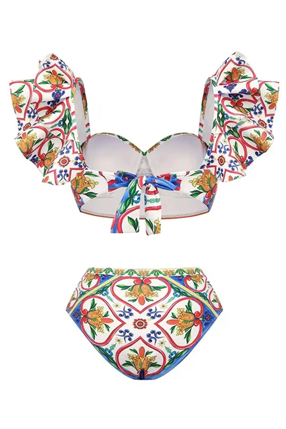 Solaria Viva Μπικίνι Μαγιό και Παρεό Σετ | Μαγιό - Μπικίνι - Swimwear Bikini | Solaria Viva Bikini and Pareo Set