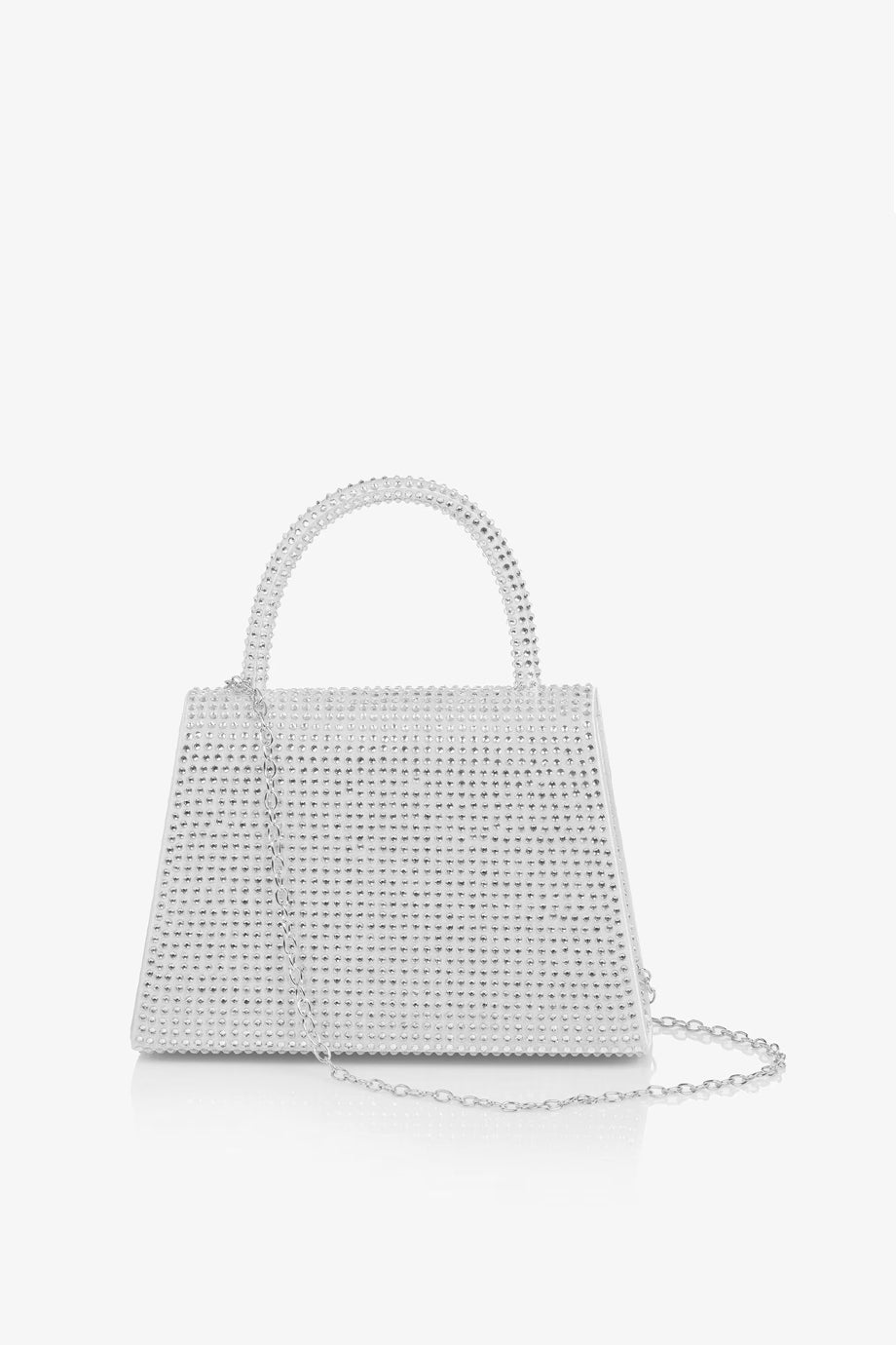 Voila Βραδινό Τσαντάκι με Κρύσταλλα και Φιόγκο |Τσάντες - Βραδινά Τσαντάκια - Clutch | Voila Evening Bag Clutch with Crystals