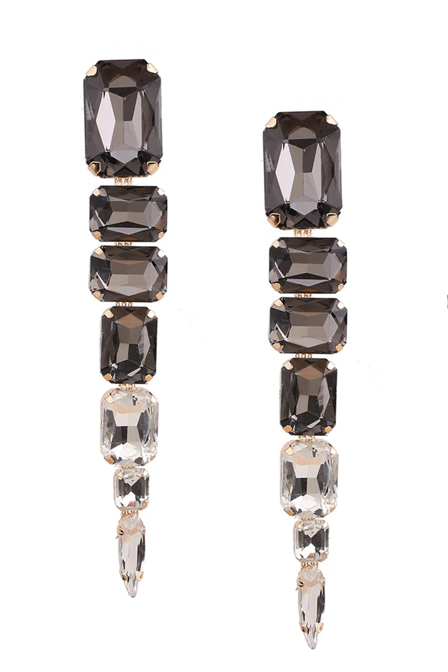 Dorelle Μακριά Σκουλαρίκια με Κρύσταλλα | Κοσμήματα - Σκουλαρίκια - Jewelry Earrings | Dorelle Crystal Drop Earrings Oorbellen met Kristallen Ohrringe mit Kristallen