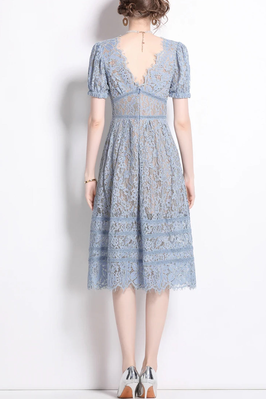 Celestine Φόρεμα με Δαντέλα  | Γυναικεία Ρούχα - Φορέματα - Evening Dresses | Celestine Lace Dress