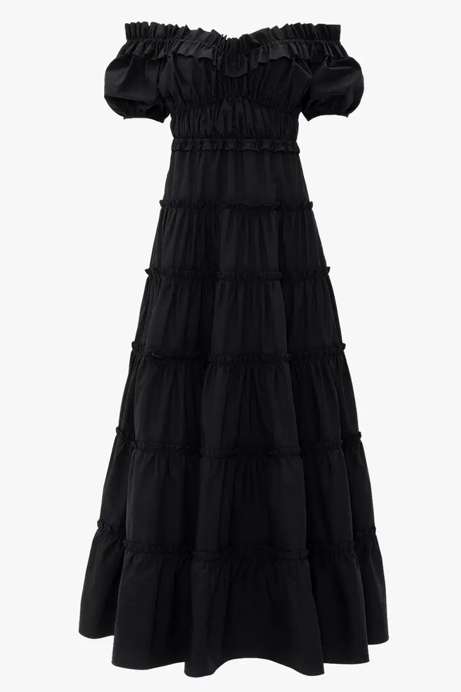 Rosamie Φόρεμα με Παρτούς Ώμους | Γυναικεία Ρούχα - Φορέματα | Rosamie Off Shoulder Tiered Maxi Dress