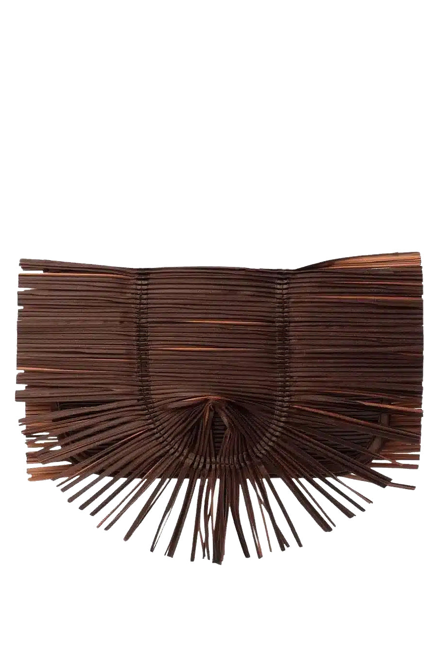 Clutch Me Καφέ Σατέν Τσαντάκι - Alexandra Tsoukala | Γυναικείες Τσάντες - Τσαντάκια - Clutch | Clutch Me Brown Satin Clutch