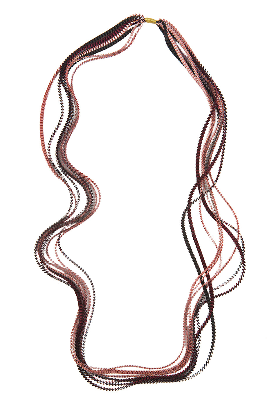 Collana in tessuto colorato Essilp