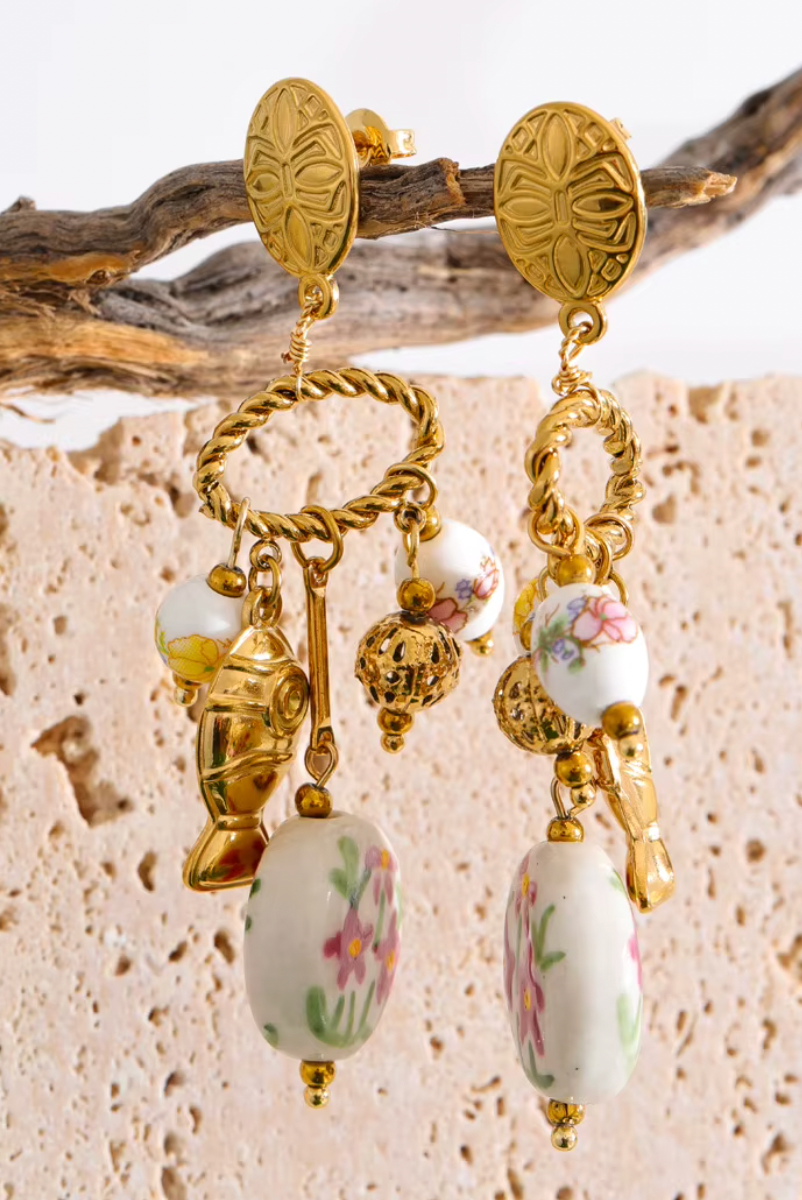 Ephyra Χρυσά Σκουλαρίκια | Σκουλαρίκια - Earrings | Ephyra Gold Earrings