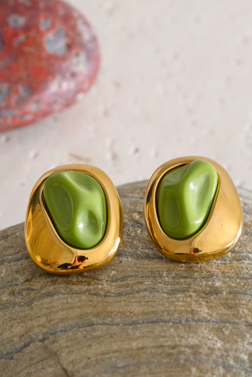 Aegira Gold Earrings