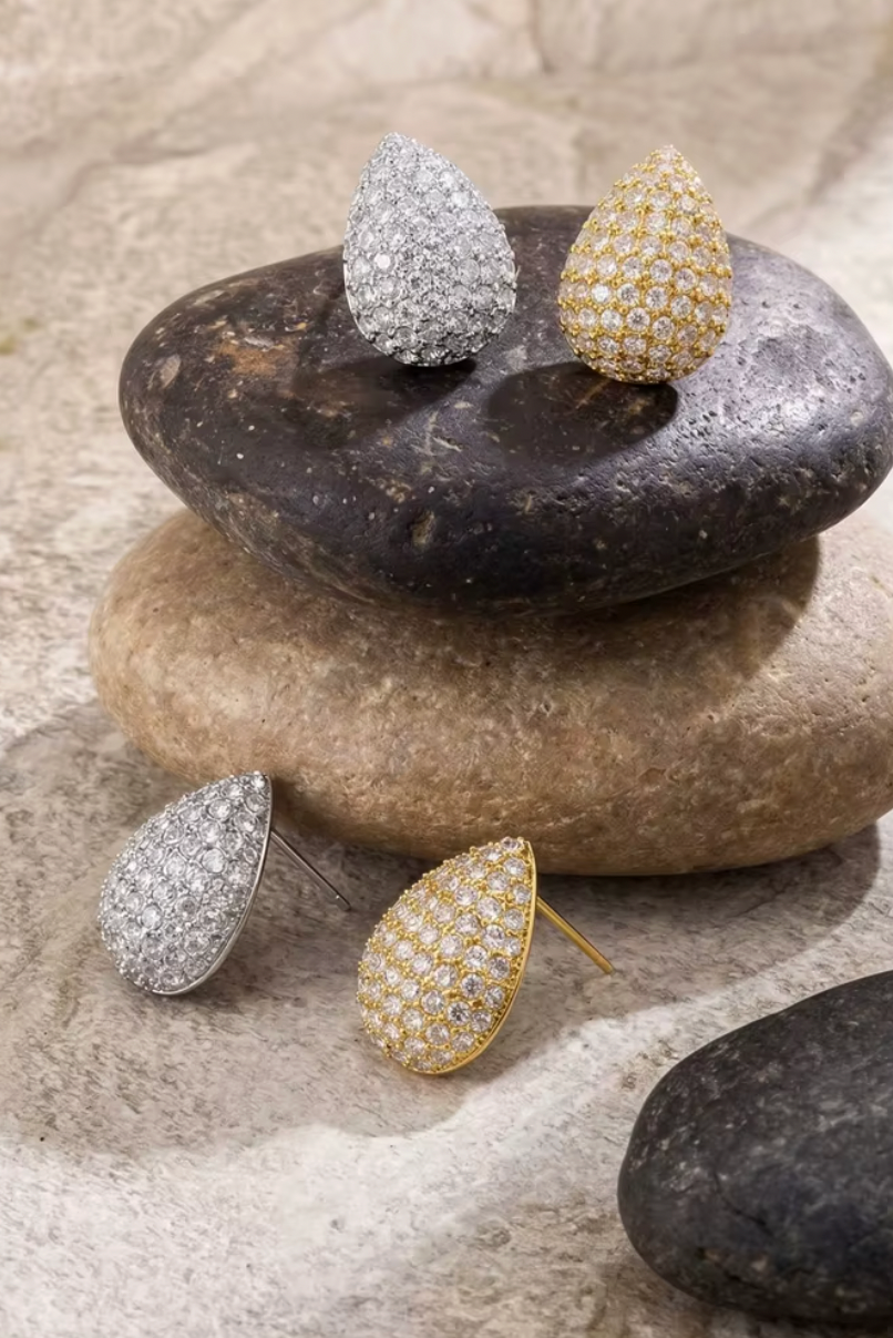 Pave Σκουλαρίκια | Σκουλαρίκια - Earrings | Pave Earrings